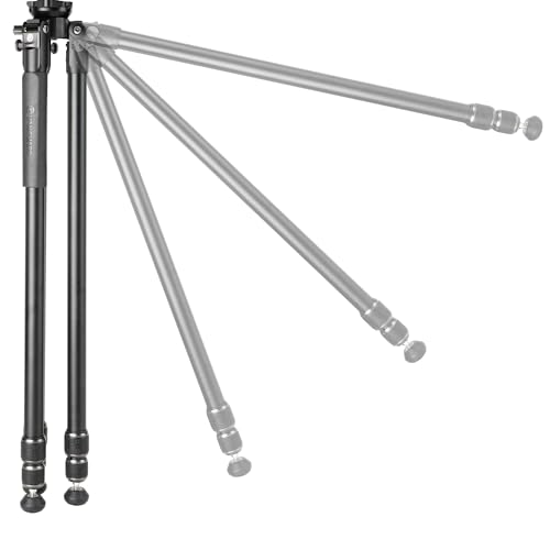 Shooting Tripod with Rapid Release Arca & Picatinny Rail - 30mm Aluminum