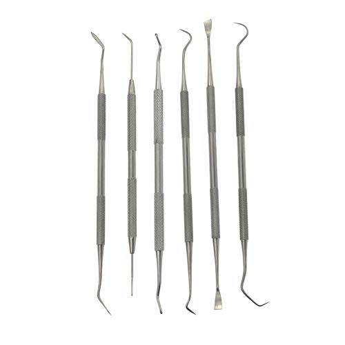 Gun Cleaning Brush & Pick Kit - 6 PCS Brass, Copper, Nylon, Steel