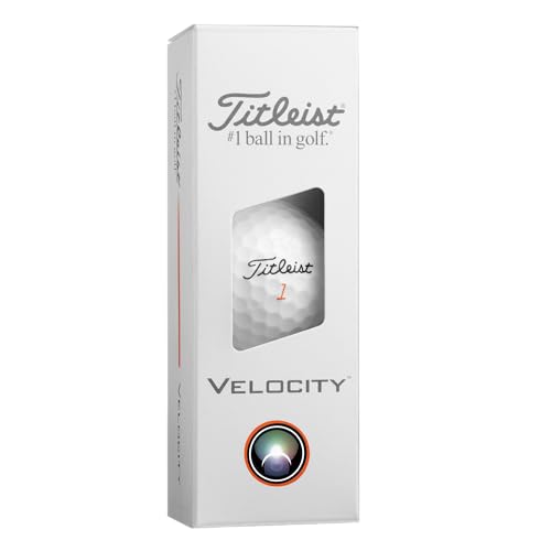 Velocity Golf Balls - White - Maximum Distance & Speed