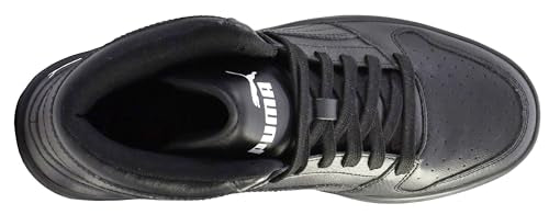 PUMA Men's Rebound Layup Rcl High Sneakers - Black & White Variation