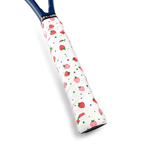 Tennis Overgrips - Anti-Slip Grip Tape for Rackets - White/Pink/Red