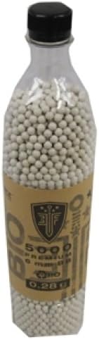 Umarex Elite Force Biodegradable 6mm Airsoft BBs - Premium .28 Gram, 5000 Count for Eco-Friendly Play