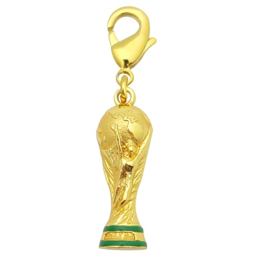 FIFA World Cup 2026 3D Trophy Dangler - Premium Zinc Alloy Keychain