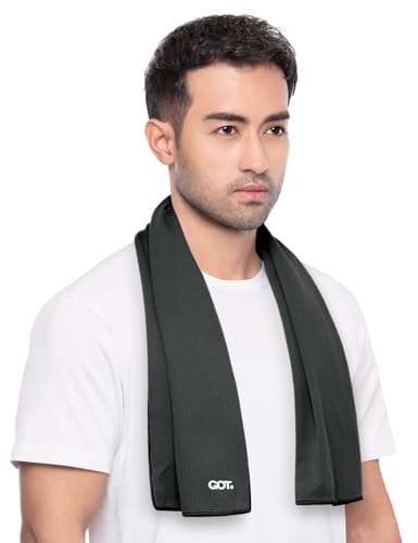 Instant Cooling Towel for Neck & Face - Black Single Pack
