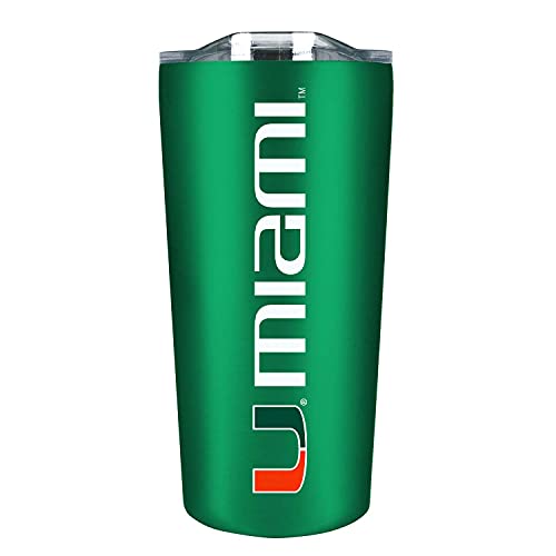 Miami Hurricanes 18oz Stainless Steel Insulated Tumbler - BPA-Free