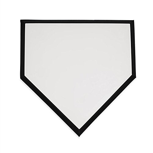 Save-A-Leg Home Plate - Durable Rubber Baseball/Softball Base
