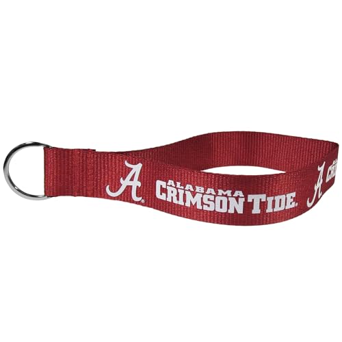 Alabama Crimson Tide Lanyard Key Chain - 8 Inch Red