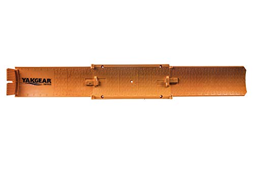 YakGear Fish Stik Folding Fish Ruler - Orange, 36-inch Measuring Stick for Fishing