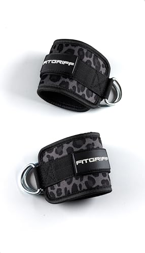 Ankle Straps for Cable Machine - Premium Leg Pulley Attachments