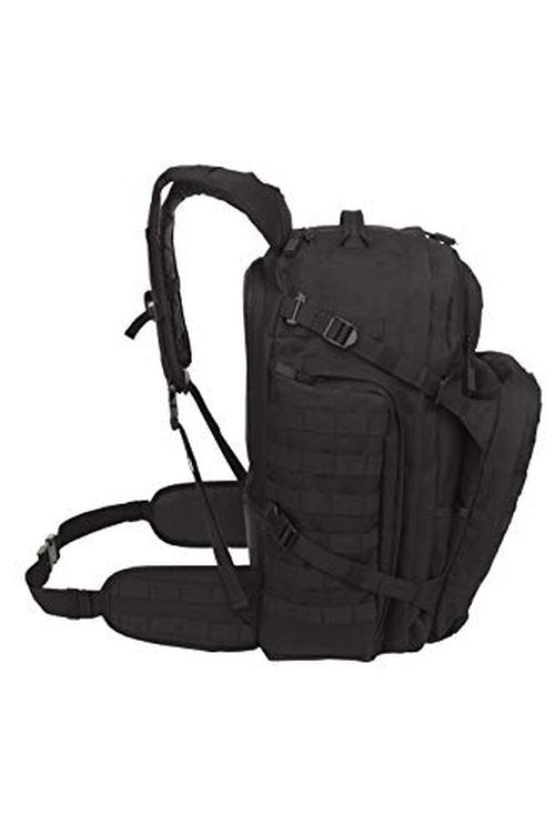 SOG Barrage Tactical Internal Frame Backpack, 64.3-Liter Storage, Black