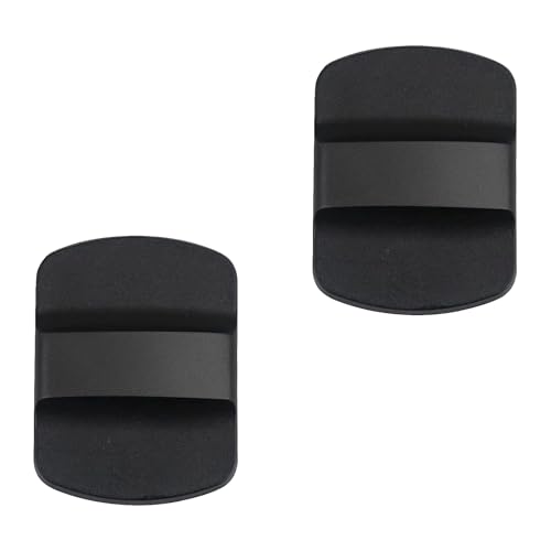Magnetic Slider Replacement for Drink Lids - 2 Pack Black
