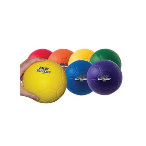 Team Handball Foam Balls Set - 6 Colors, 6.75" Diameter