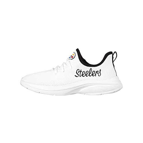 NFL Team Logo Women's Athletic Shoes - White Sneakers