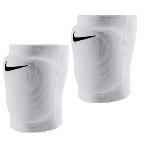 Dri-Fit Knee Pads - Cushioning & Sweat-Wicking - Essential White - M/L