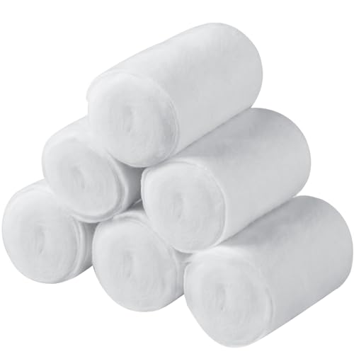 Soft Cast Padding Bandage - 6 Rolls, 2 Inch x 8.8 Ft
