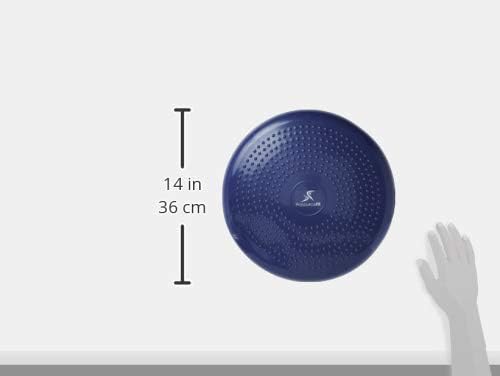 ProsourceFit Core Balance Disc - 14” Diameter Trainer with Pump for Enhanced Posture & Stability