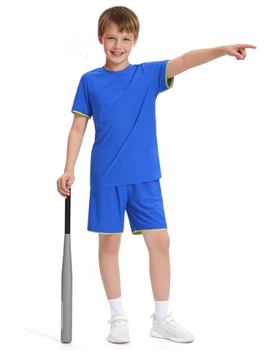 Boys Athletic Shorts - Quick Dry Active Sports Shorts for Kids