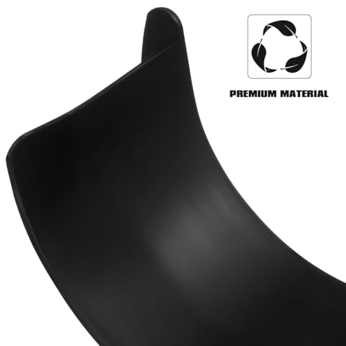 6 Pack Pool Table Billiard Pocket Liners - Black Plastic Corner & Side Protectors