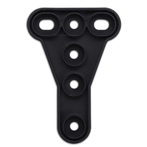 HolsterSmith TRS UBL Duty Drop Holster Spacer Black - Fits Belts Up to 2in