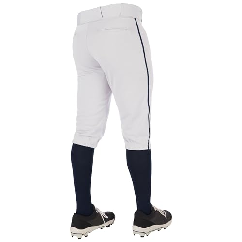 Champro Triple Crown 2.0 Knickers Baseball Pants - White/Navy, Medium