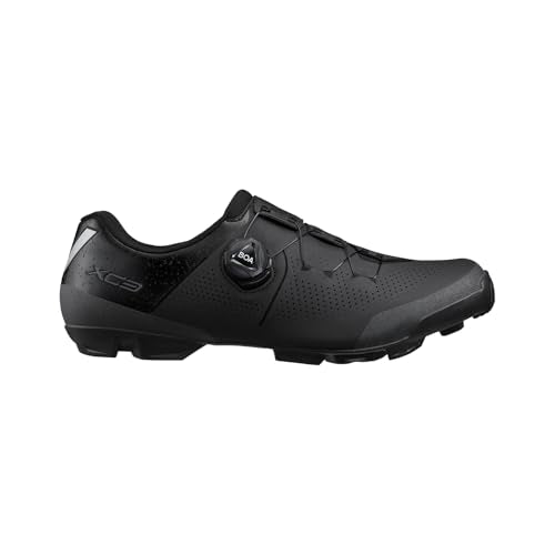 Men's High-Value Mountain Bike Shoes - Size 12 Black