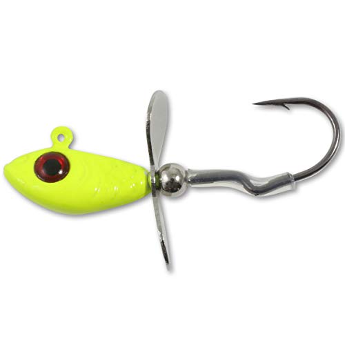Whistler Jig Fishing Lure - Glow / 1/4 Oz