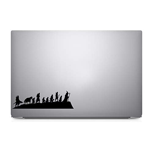 Rings Lord Caravan Fellowship Sticker Decal - 8" x 2"