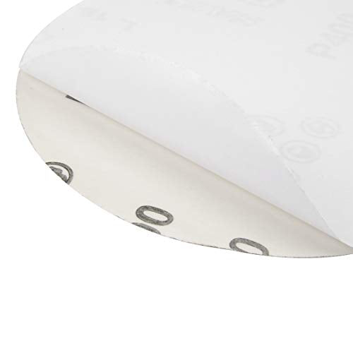 uxcell 6" PSA Sanding Discs 2000 Grits Self Stick Aluminum Oxide Sandpaper for Random Orbital Sander Wood Metal Dry Polishing 20pcs