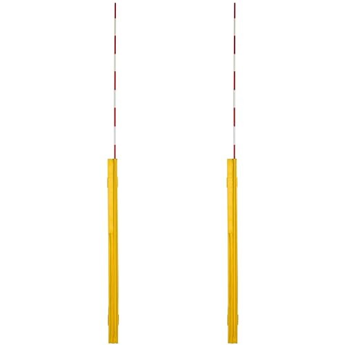 Volleyball Antenna Set with Fiberglass Poles for Indoor & Beach Volleyball