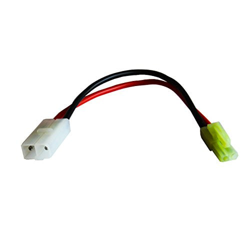 Tamiya Connector Adapter - Large Female to Mini Male for Airsoft