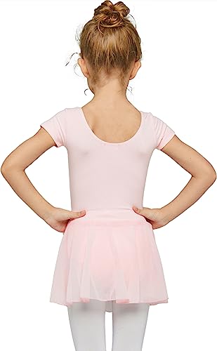 Toddler Ballet Leotard with Skirt - Ballet Pink, 2-4T