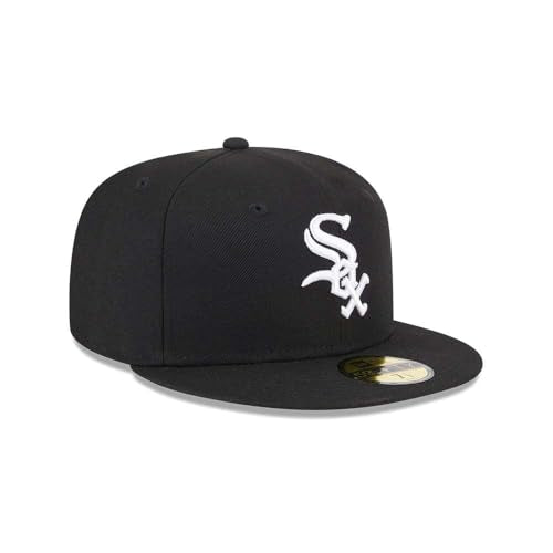 New Era Chicago White Sox Kids Cap 7 1/8 Black 2017 Model