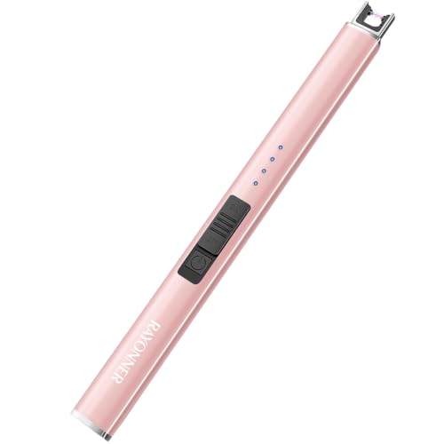 USB Rechargeable Electric Candle Lighter - Rose Gold