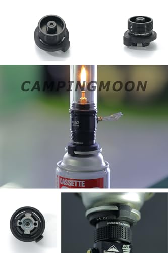 Butane Adapter for Camping Canisters - Black, Model BKZ11