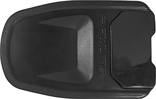 Rawlings R16 Reversible Face Guard Extension - Matte Black for Helmets