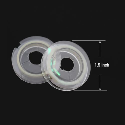 Flat Pearl Holographic Tinsel - 3/32" (2.3mm) - 2 Spools - 20m