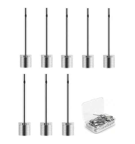 35pcs Stainless Steel Air Pump Needle Set for Sports Balls with Storage Case