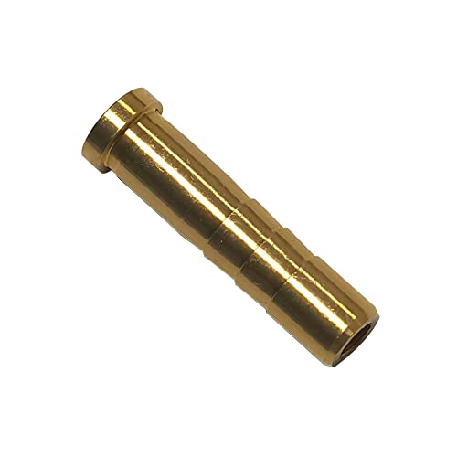 50 Grain Copper Arrow Inserts - 12 Pack for .244" Shafts