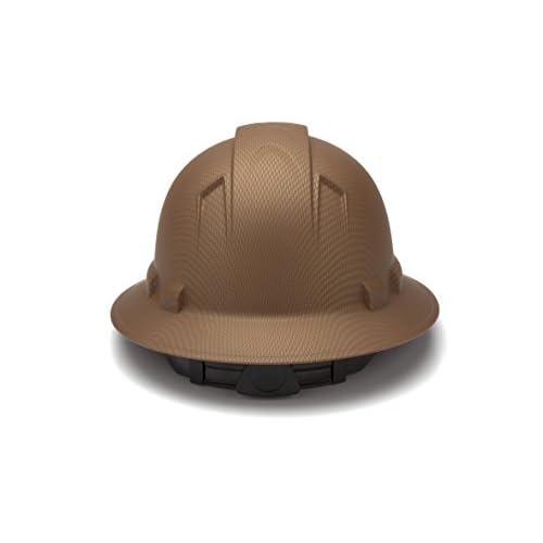 Pyramex Ridgeline Full Brim Hard Hat 4 Point Ratchet