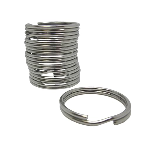 32.3mm Stainless Steel Split Rings for BCD Attachment - 10-Pack