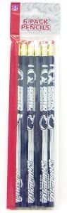Los Angeles Chargers Pencil Set - 6 Pack