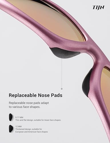 UV400 Sports Sunglasses for Men & Women - Featherlight Wraparound Fit