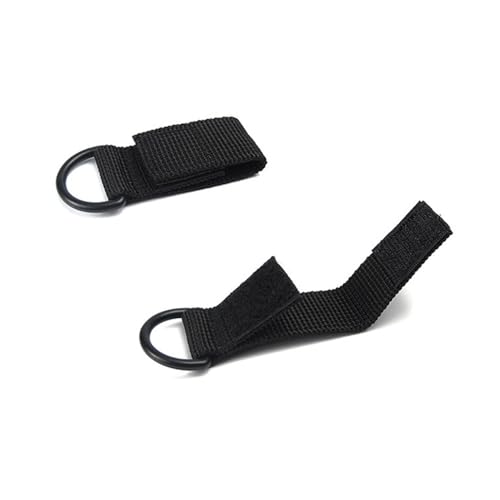 Tactical D Ring Clips - 8PCS Backpack Accessories - Black