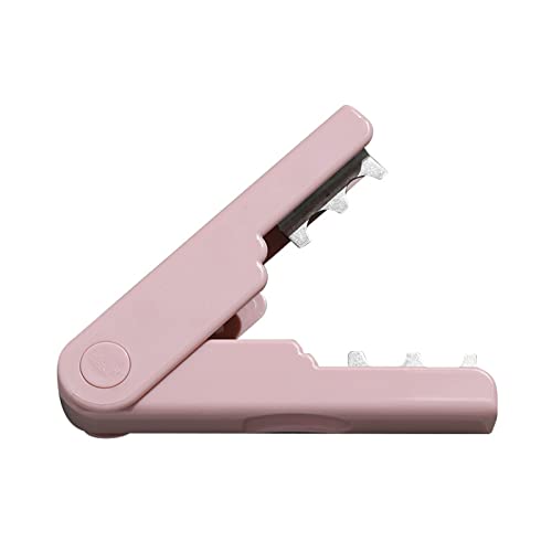 TEONEI Rose Thorn Stripper Tool,Rose Thorn Remover,Leaf Thorn Stripper Tool,Flower Stem Cutter(Pink)