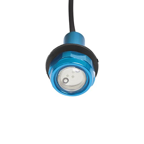 2-Piece Yak-Power Blue LED Button Light Kit for Kayaks - Plug & Play
