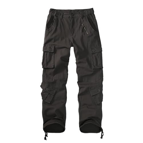 Women's Cargo Pants Quick Dry Military Camo Work Pants with Pockets