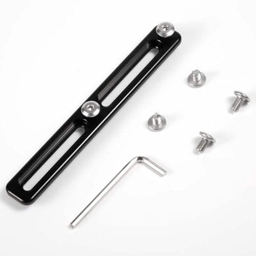 Bike Bottle Cage Adapter with 2 Slots, 6 Screws & Screwdriver