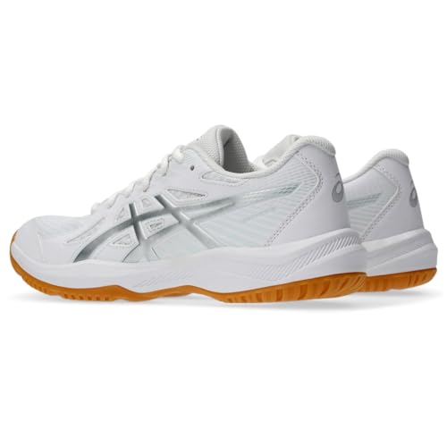 Volleyball Shoes - ASICS Women's Upcourt 6 - White/Pure Silver