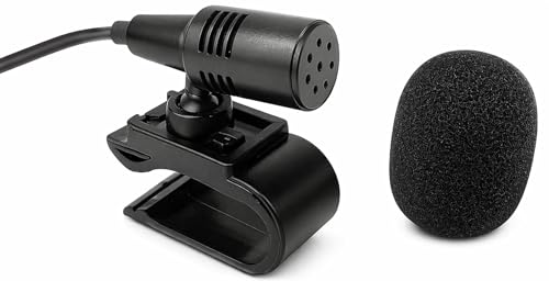 2.5mm Microphone for Pioneer Car Stereo - Replacement Dash Microphone, 9FT Cable