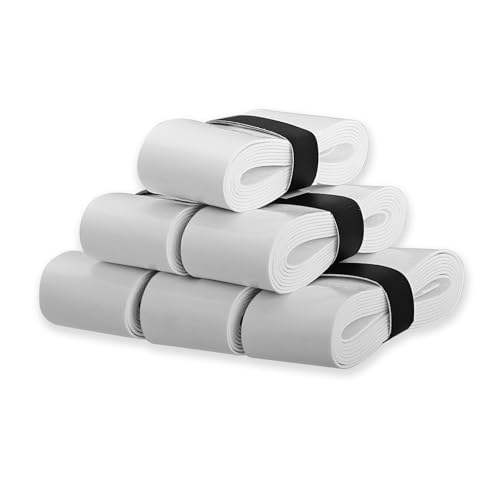 Pickleball Paddle Grip Tape - White Replacement Overgrips (6PCS)